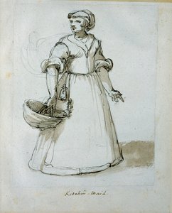 Een keukenmeid door Inigo Jones