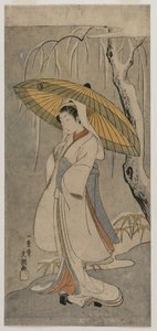 Segawa Kikunojo II als de Reigermaagd (uit de serie Ichimura Theater)
