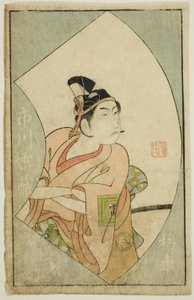 De acteur Ichikawa Raizo II, uit 