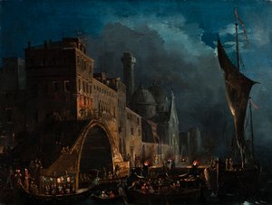 Een Venetiaanse galanacht, 1825-1835