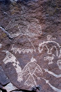Anasazi rotstekeningen gevonden in New Mexico