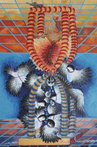 Druppels Chickadees door Irina Corduban