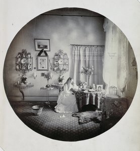 Interieur van Muckross House, ca. 1865 door Irish Photographer