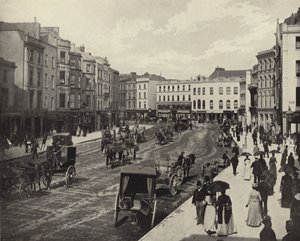 Patrick Street, Cork City (zw/w foto) door Irish Photographer