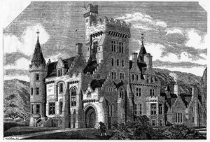 Humewood Kasteel, Co. Wicklow, illustratie uit 