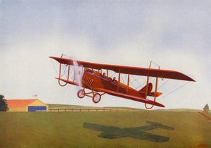 Curtiss JN4D, Jenny (kleurenlitho)