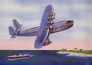 Sikorsky S-42, Bermuda Clipper (kleurenlitho)