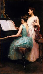 De sonate door Irving Ramsay Wiles
