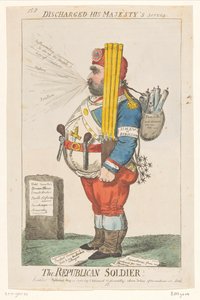 Spotprent op Charles James Fox, 1798