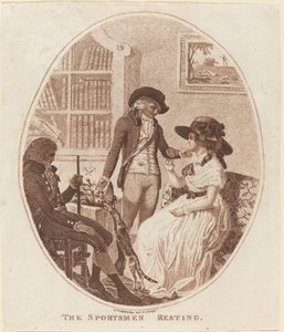 De sportmannen rusten door Isaac Cruikshank
