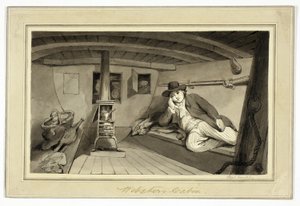 Websters hut door Isaac Cruikshank