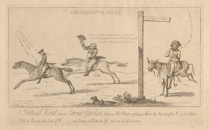 Westminster races, een politieke race in Convent Garden