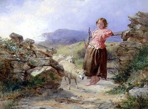 Het kleine herderinnetje door Isaac Henzell
