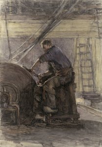 De slijper door Isaac Israels
