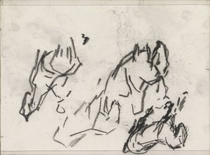 Paarden door Isaac Israels