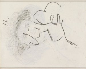 Studie, mogelijk een figuurstudie door Isaac Israels