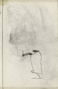 Studie, mogelijk van een paard met deken door Isaac Israels