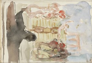 Theatervoorstelling door Isaac Israels
