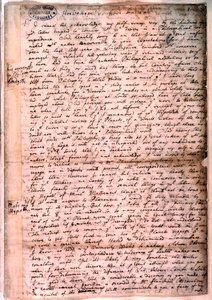 Brief geschreven door Isaac Newton, 28 november 1679