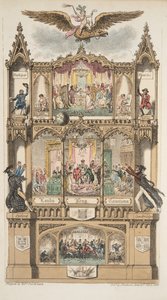 Frontispice, uit The English Spy, gepubliceerd 1824