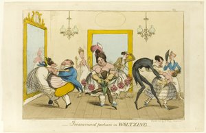 Ongemakkelijke partners bij het walsen door Isaac Robert Cruikshank