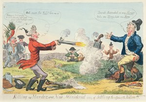 Killing no Murder, of een nieuwe ministeriële manier om de zaken van de natie te regelen!, 1809