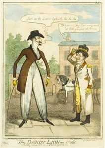 De Dandy Lion, een exotische laatste tijd ontdekt in een stal