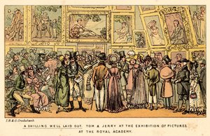 Een shilling goed besteed door Isaac, Robert and George Cruikshank
