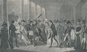 Na de opera, 1821, 1920 door Isaac, Robert and George Cruikshank
