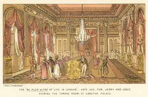 Het Ne Plus Ultra van het leven in Londen door Isaac, Robert and George Cruikshank