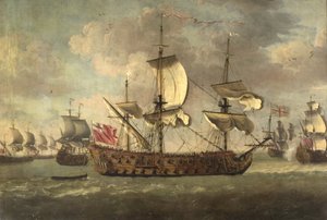 HMS "Swiftsure", 1675-80 door Isaac Sailmaker