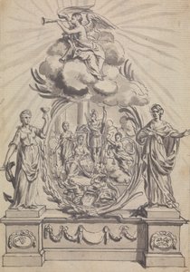Ongeïdentificeerd Tijdschrift/Toneelstuk Illustratie door Isaac Taylor