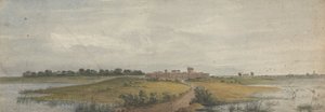 Kasteel van Ostia en Porte Trojan door Isaac Weld