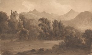 Dunloh Castle, Killarney, Ierland door Isaac Weld