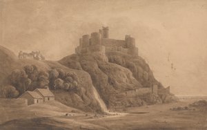 Harlech Castle door Isaac Weld