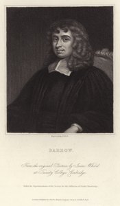 Portret van Isaac Barrow