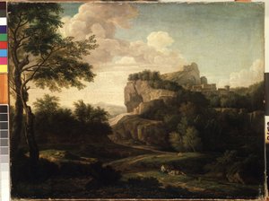 Landschap door Isaac de Moucheron