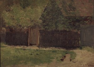 Eerste groen. Mei, 1883