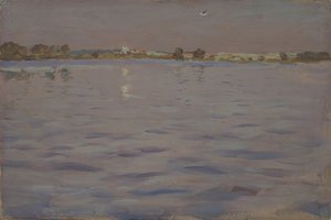 Laatste Zonnestralen. Een Meer, 1898-1899