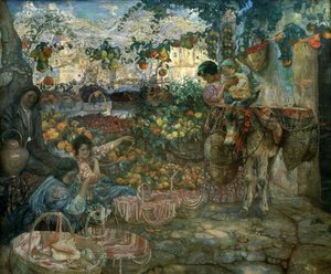 Italië door Isaak Israilevich Brodsky