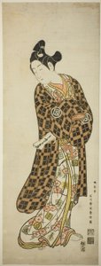 De acteur Sanogawa Ichimatsu I als Hisamatsu