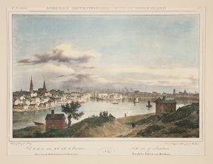 Noord-Amerika - Staat Rhode Island. N. 44, pl. 4 door Isidore Laurent Deroy