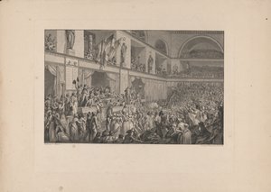 De grondwet van 24 juni 1793, ca. 1796 door Isidore Stanislas Helman