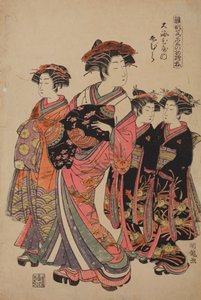  door Isoda Koryusai