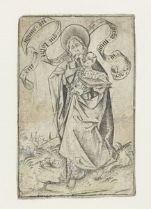 Johannes de Evangelist door Israhel van Meckenem