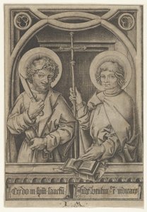 St. Bartholomeus en St. Philip, uit De Apostelen