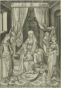 De Madonna met St. Anne, St. Catherine en St. Barbara