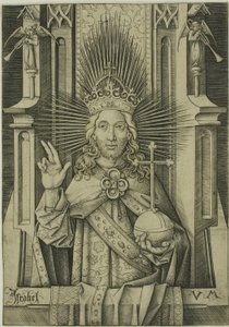 De Verlosser door Israhel van Meckenem the younger