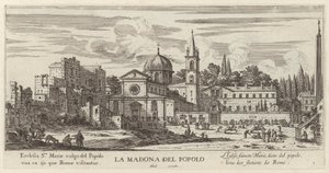 De Madonna del Popolo door Israël Silvestre