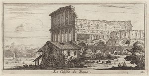 Het Colosseum van Rome door Israël Silvestre